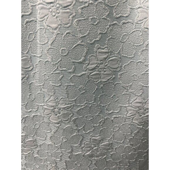 Leslie Fay Women Blue Floral Embossed Skirt Suit Size 12P - Picture 8 of 10